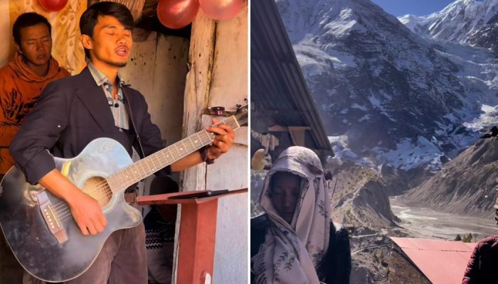Os cristãos adorando no Nepal. (Foto: Reprodução/Instagram/Paul Nepali)