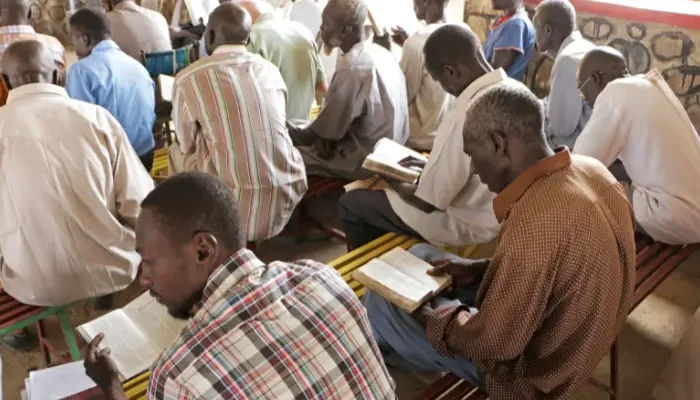 CristÃ£os no SudÃ£o (foto representativa)