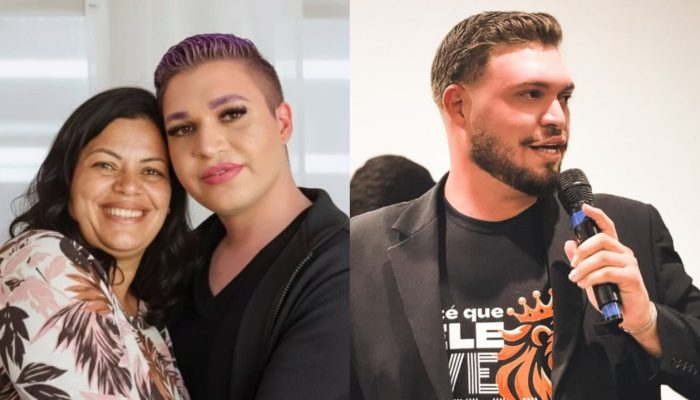 Lukas Lima e a mãe. (Foto: Reprodução/Instagram/Lukas Lima).