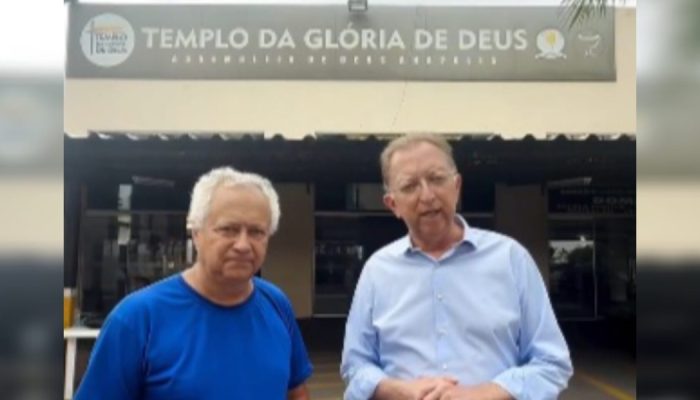 A Igreja Templo da Glória de Deus. (Foto: Reprodução/Instagram/João Campos).