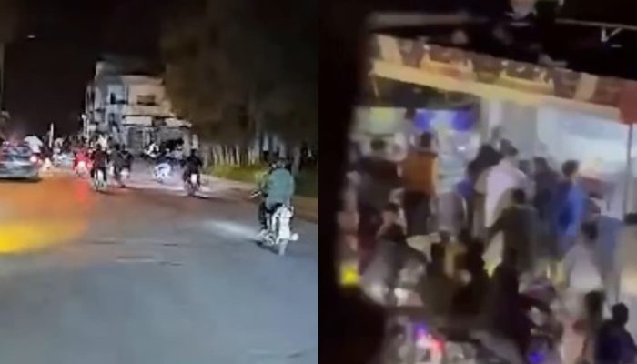 Dezenas de homens atacaram Suqaylabiyah de motocicleta. (Foto: Reprodução/YouTube/Syria One/Rep...