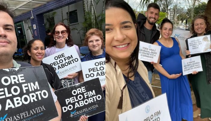 Vigílias de intercessão serão realizadas em frente a hospitais do Brasil. (Foto: Instagram/40d...