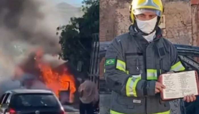 A Bíblia sobreviveu às chamas. (Foto: Reprodução//TV Anhanguera).