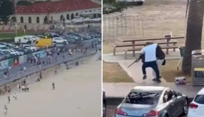 Imagens do atentado em Sydney. (Fotos: Reprodução/Redes Sociais)