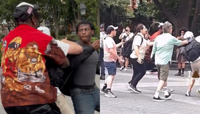 Benjamin Schettler foi atacado em Nova York. (Foto: Reprodução/X/Benjamin Schettler).