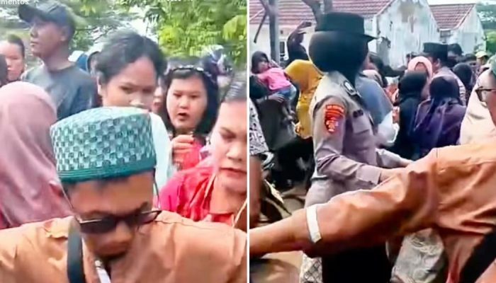 O conflito na Indonésia. (Foto: Reprodução/Instagram/Permadi Arya)