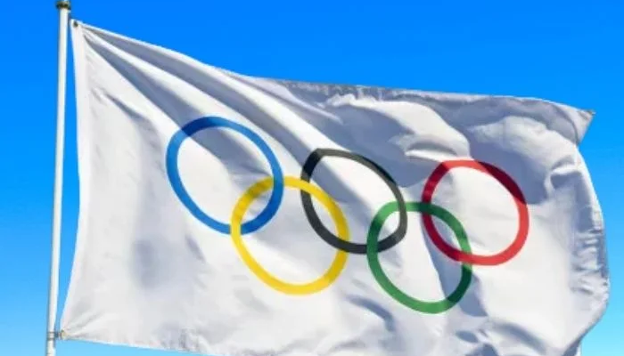 Bandeira dos anéis olímpicos (Foto: Reprodução)