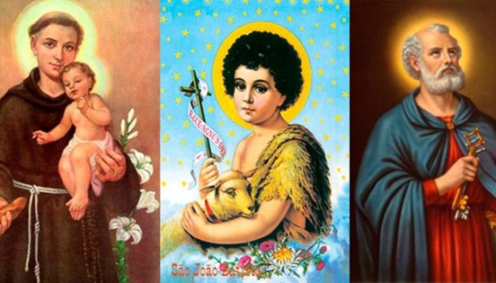 Em junho, Igreja Católica celebra Santo Antônio, São João Batista e São Pedro. (Foto: Arquivo)